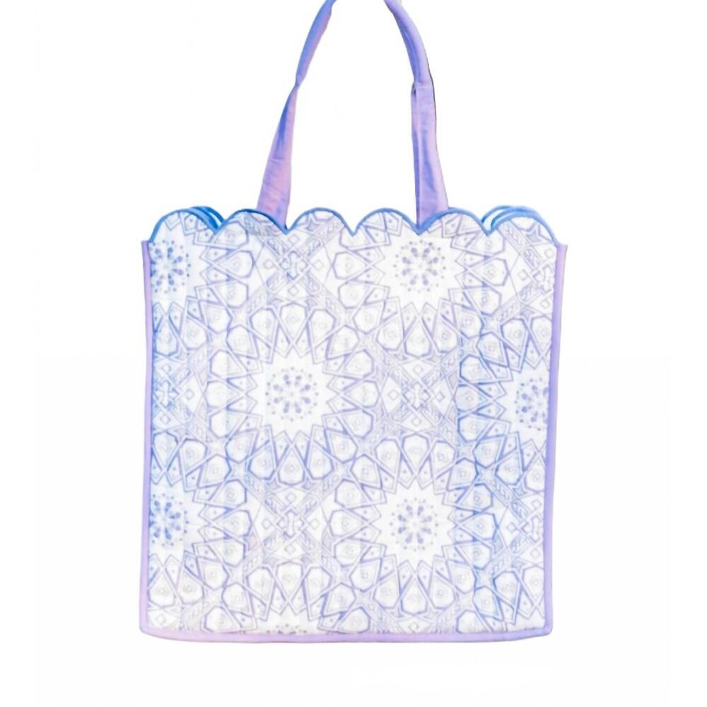 NEW HEART OF GRACE women's court large tote bag in lavender